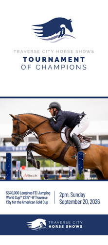     The Season’s Grand Finale | $340,000 Longines FEI Jumping World Cup™ CSI5*-W Traverse City for the American Gold Cup image