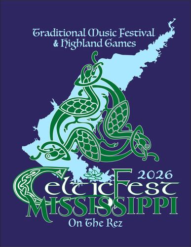 CelticFest Mississippi 2026 Celts on The Water! poster