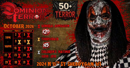 Dominion of Terror - HAUNTED HOUSE poster