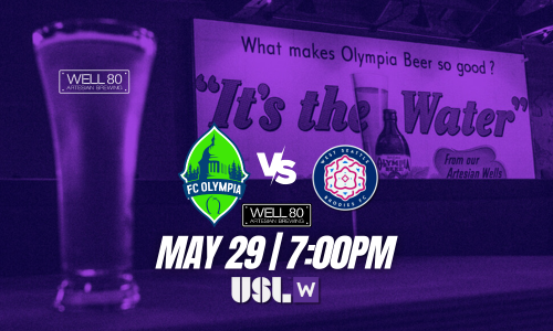 USL W | FC OLYMPIA VS WEST SEATTLE RHODIES poster