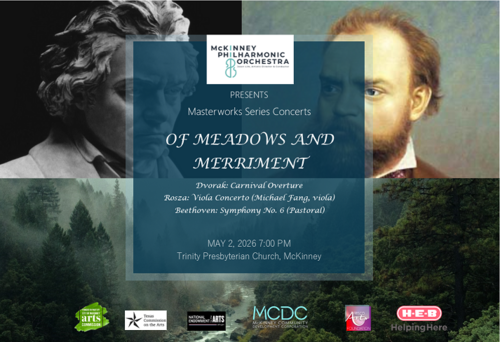 Of Meadows and Merriment with the McKinney Philharmonic Orchestra poster