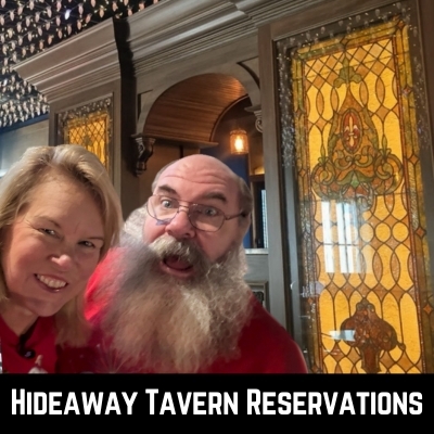 Dining at The Hideaway Tavern & Patio, reservations or walk-in poster