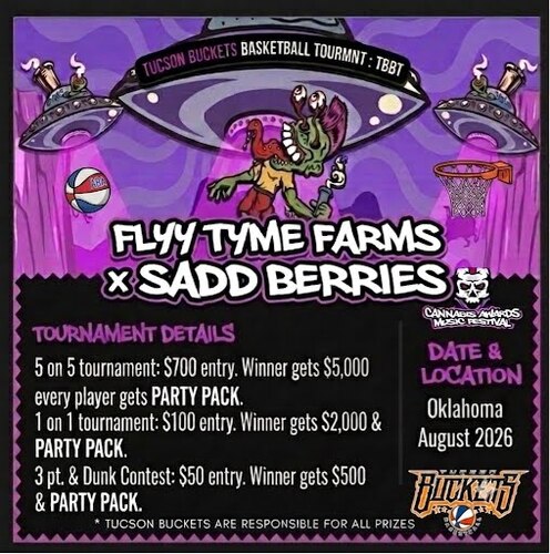 Tucson Buckets Basketball Tournament Registration poster