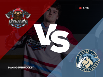 Game  10: Woodsmen Vs. Peoria Mustangs: poster