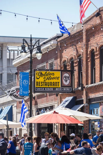 Greektown Detroit  Small Business Walking Tour poster