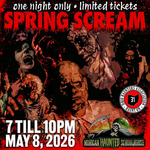 Spring Scream 2026 poster