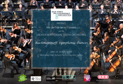 Side-side-side with the Greater North Texas Youth Orchestra   poster