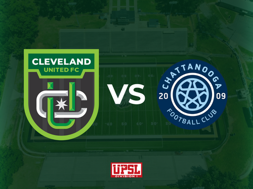 Cleveland United FC vs. Chattanooga FC U20 poster