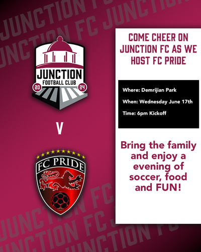 Junction FC v FC Pride poster