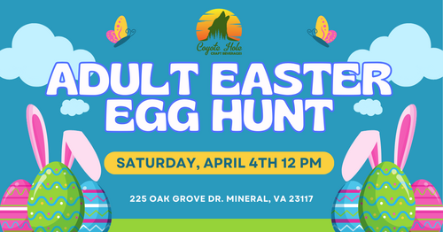 Adult Easter Egg Hunt poster