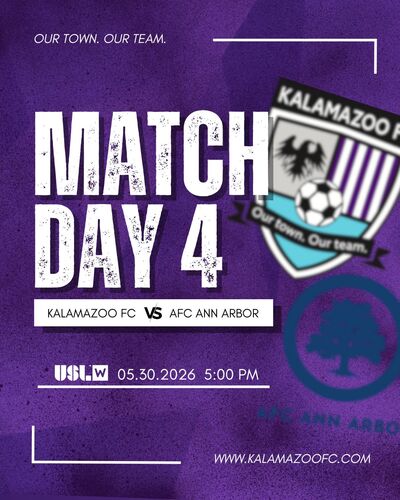 Kalamazoo FC Women vs. AFC Ann Arbor poster